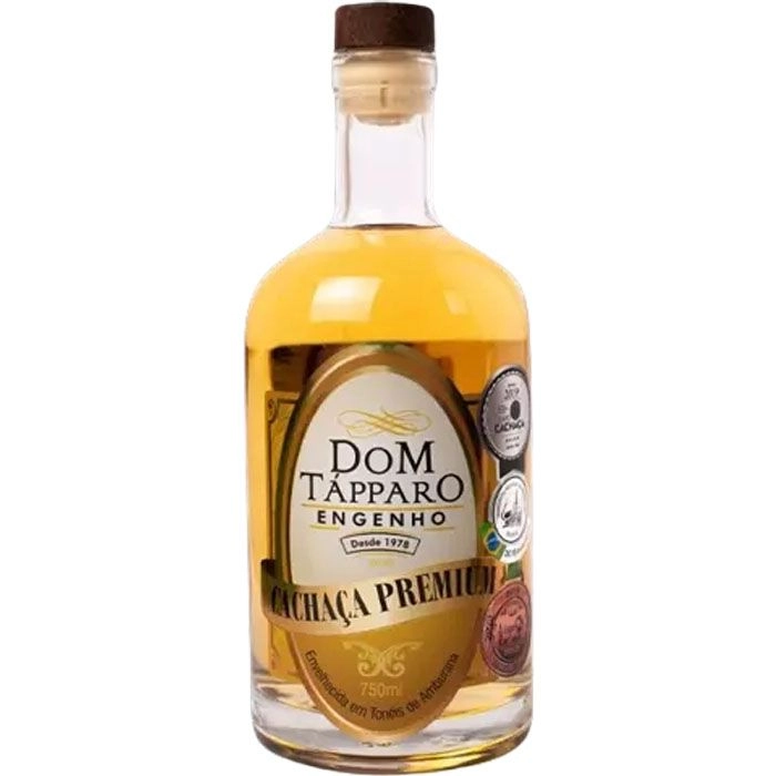 Cachaça Dom Tápparo Premium Amburana 6 Anos 700 Ml