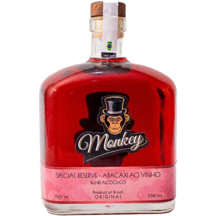 Cachaça Monkey Abacaxi Ao Vinho 750 Ml