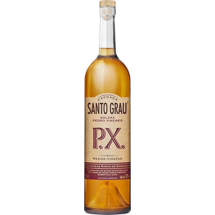 Cachaça Santo Grau Solera Pedro Ximenes 720 Ml