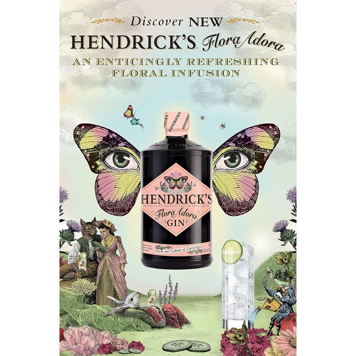 Gin Hendrick's Flora Adora 750 Ml