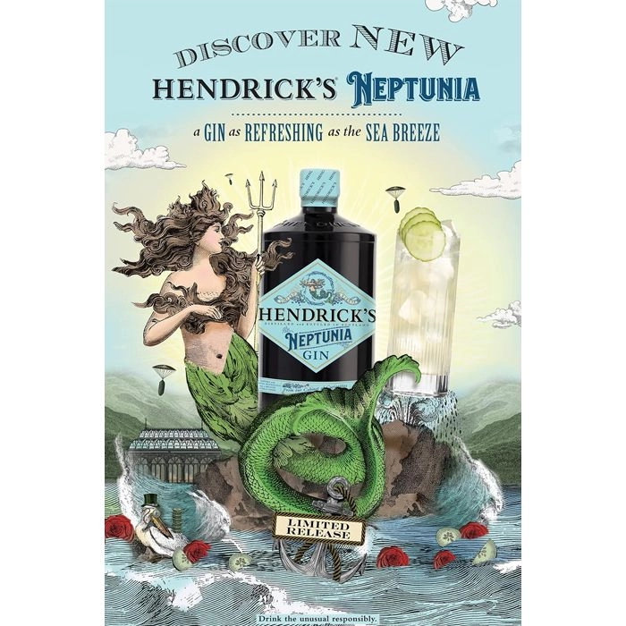 Gin Hendrick's Neptunia 750 Ml