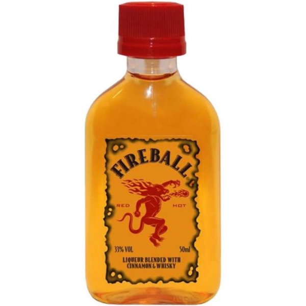 Licor Fireball 50 Ml na Scotch Store