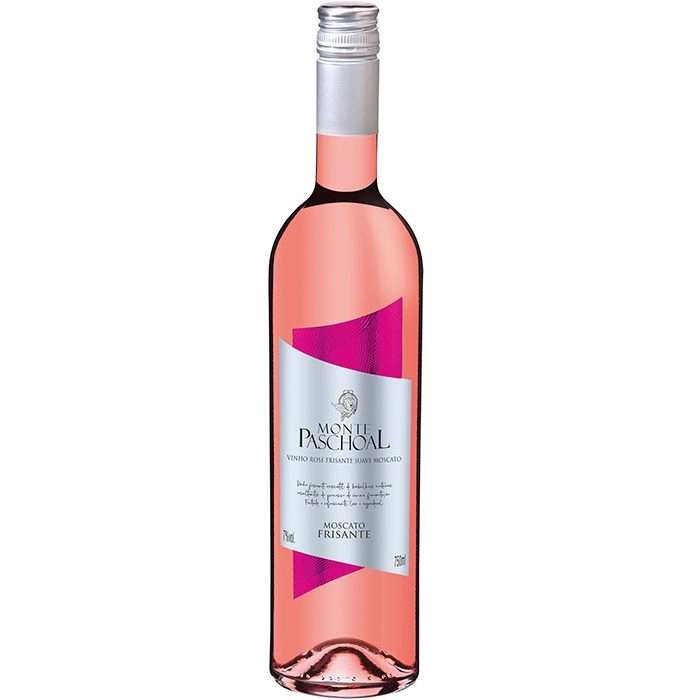 Vinho Frisante Monte Paschoal Rosé Suave 750 Ml