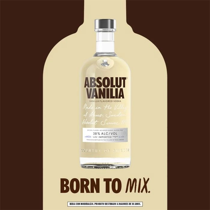 Vodka Absolut Vanilla 750 Ml