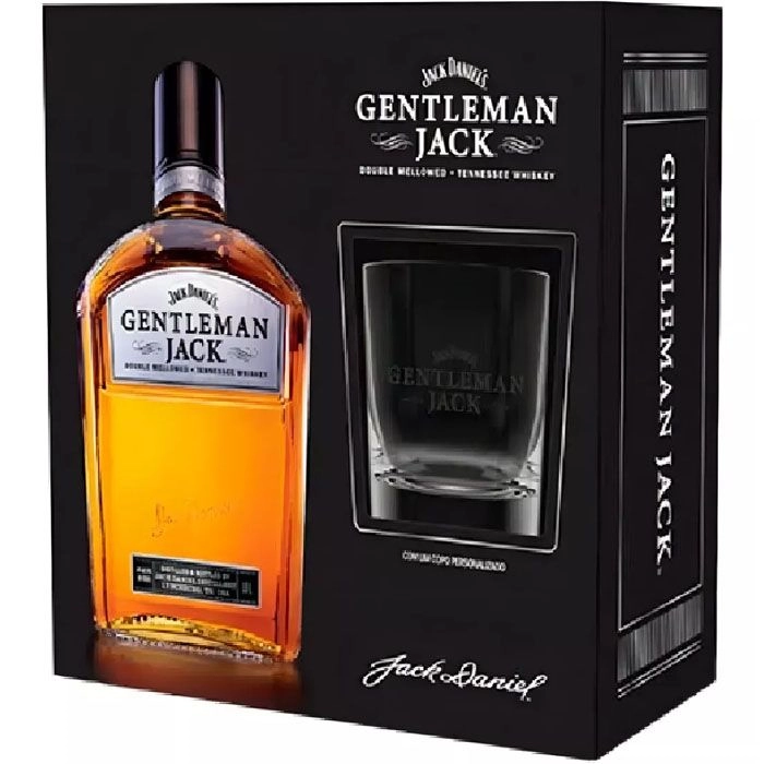 Whisky Gentleman Jack 1000 Ml + Copo