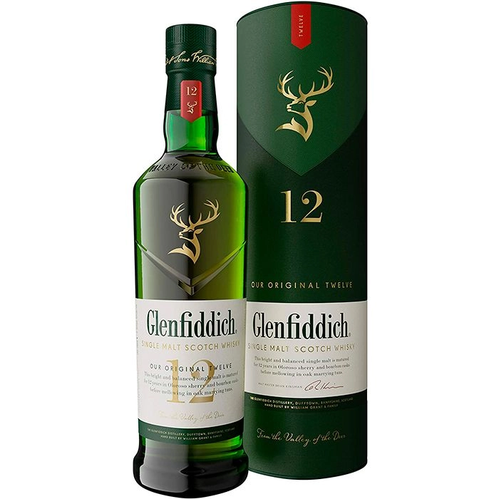 Whisky Glenfiddich 12 Anos 750 Ml